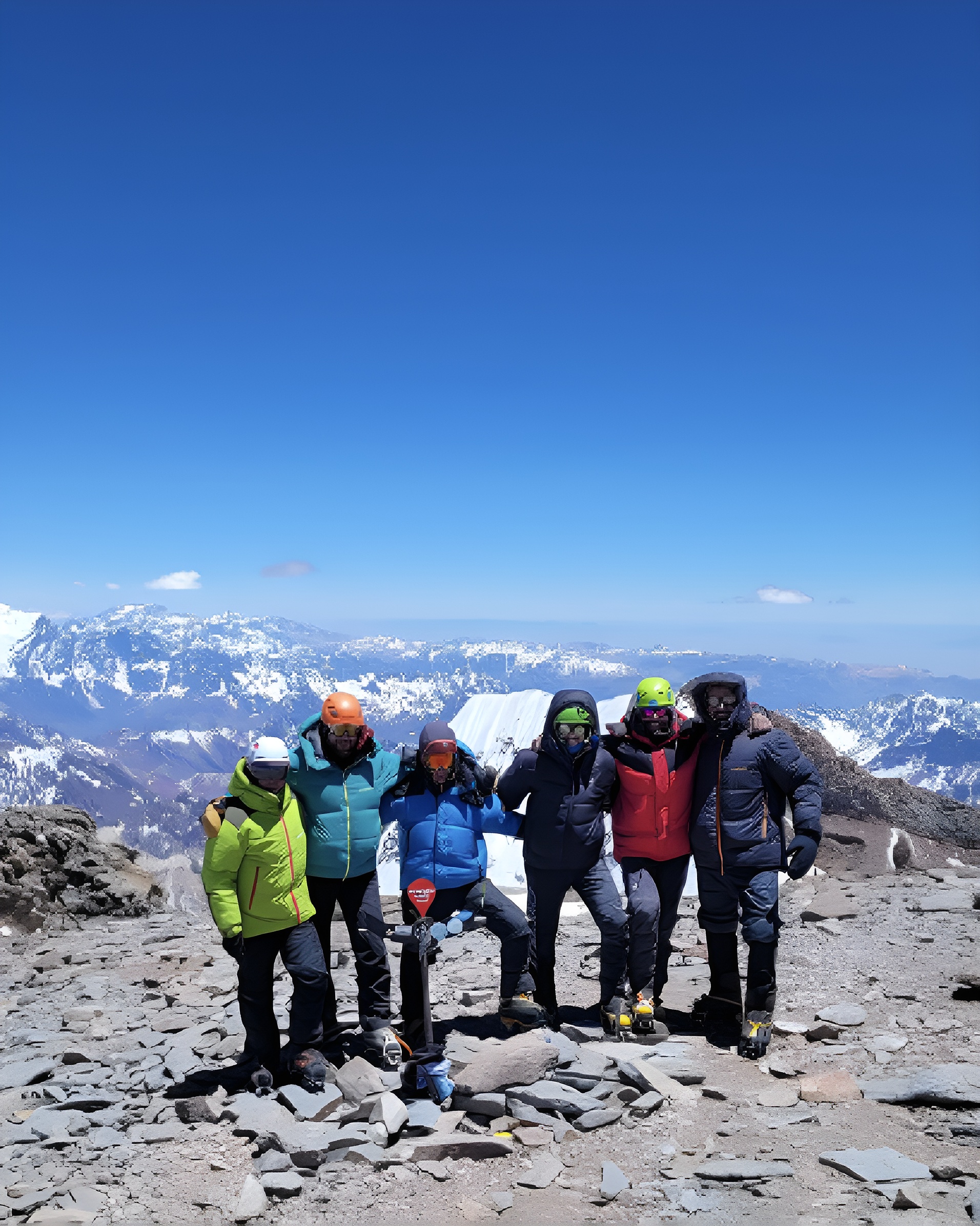 Logística de expedición en el Aconcagua — campamento base