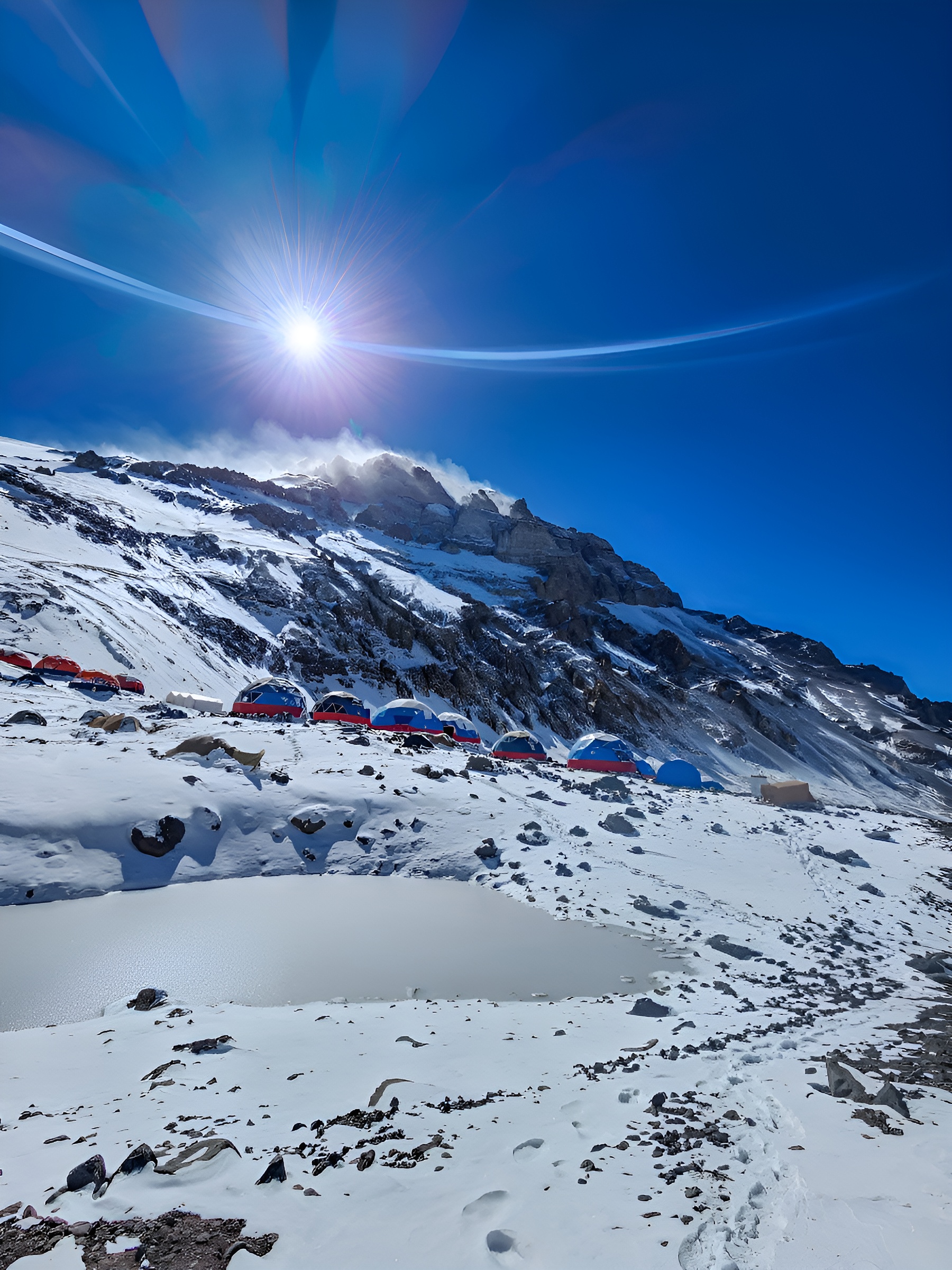 Expedición Lanko al Aconcagua — campamentos y ascenso